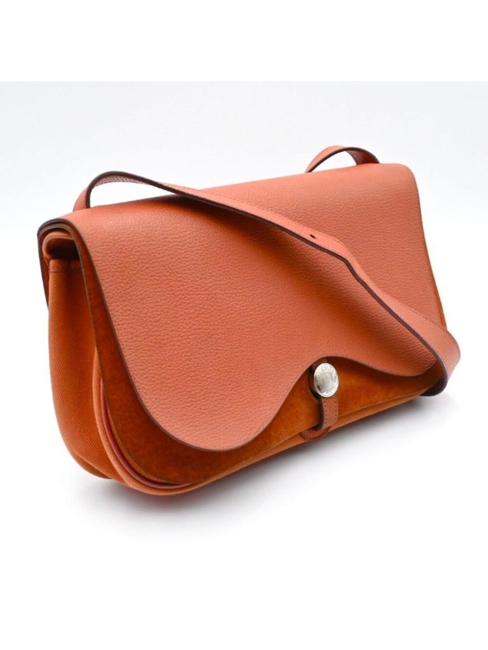 Hermes Sac Colorado MM Shoulder Bag Orange